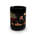 The Passive Aggressive Raven mug | Black 15oz ceramic