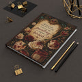 Alice in Wonderland Roses Journal Hardcover