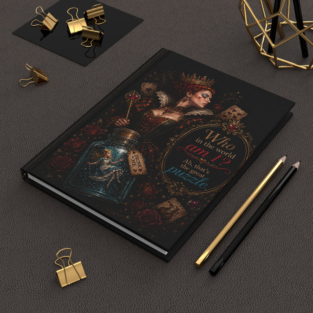 Alice in Wonderland Queen of Hearts Journal | Hardcover Matte