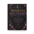 Midweek Meltdown Hardcover Journal | Matte celestial moon notebook