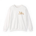 Just Eloped Mountain Scene Sweatshirt | Mrs. Script Chest Logo