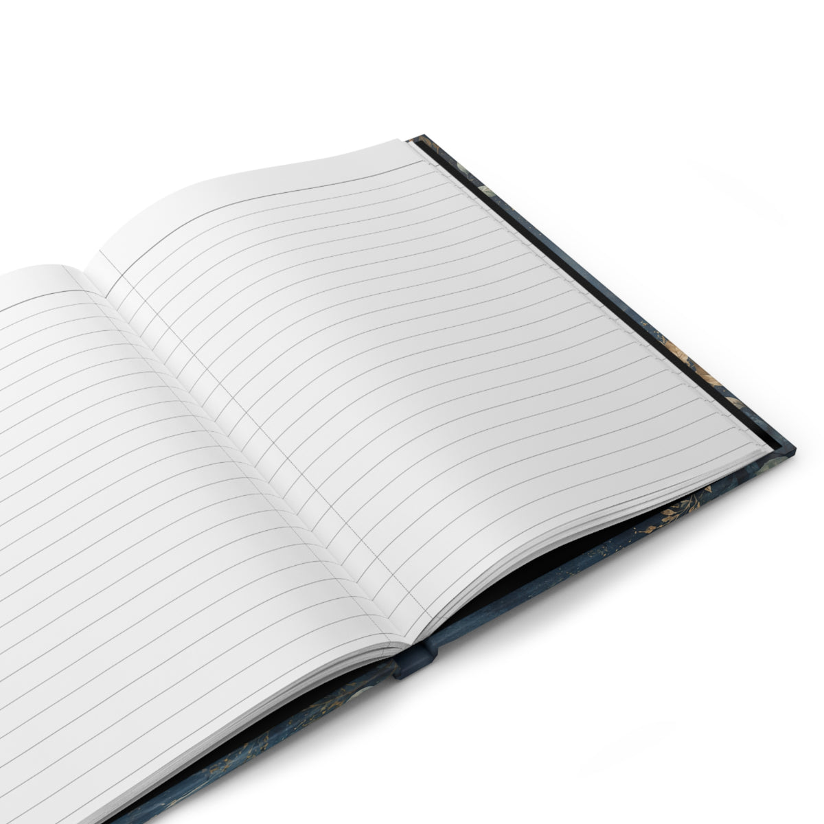 When You Pass Through Deep Waters hardcover journal | Isaiah 43:2 ocean devotional