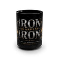 Iron Sharpens Iron Mug | Proverbs 27:17 Scripture Coffee Cup