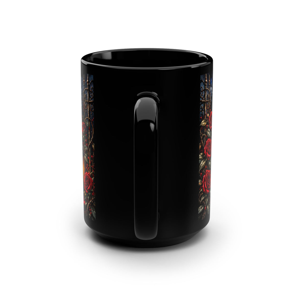 Twilight Inspired Dark Gothic Coffee Quote mug | Black 15oz ceramic