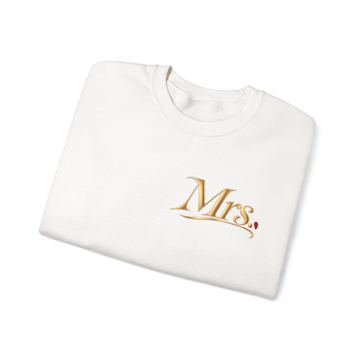 Just Eloped Mountain Scene Sweatshirt | Mrs. Script Chest Logo