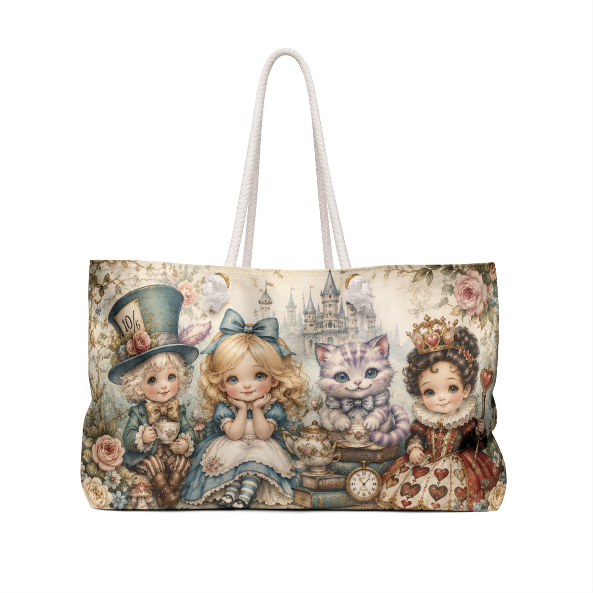 Little Wonderland Weekender Bag | vintage storybook illustration