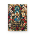 Alice in Wonderland Illustration Hardcover Journal | Down the Rabbit Hole Notebook
