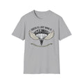 Steven Original- Guess I'll Just Wing It parachute T-Shirt | Wings Graphic, Skydiving Humor