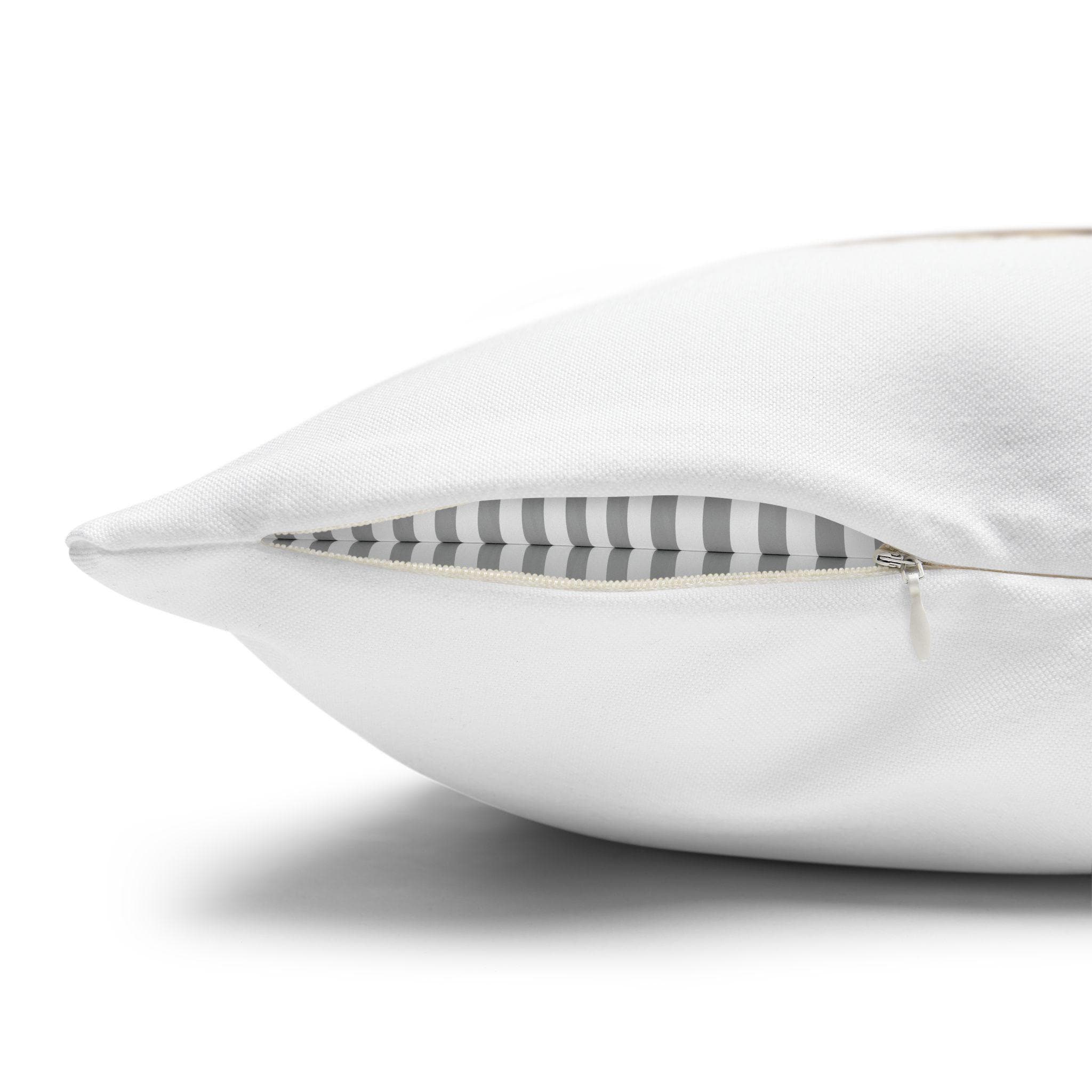 Meditating Parrot Let That Shit Go Pillowcase | Square Throw Pillowcase
