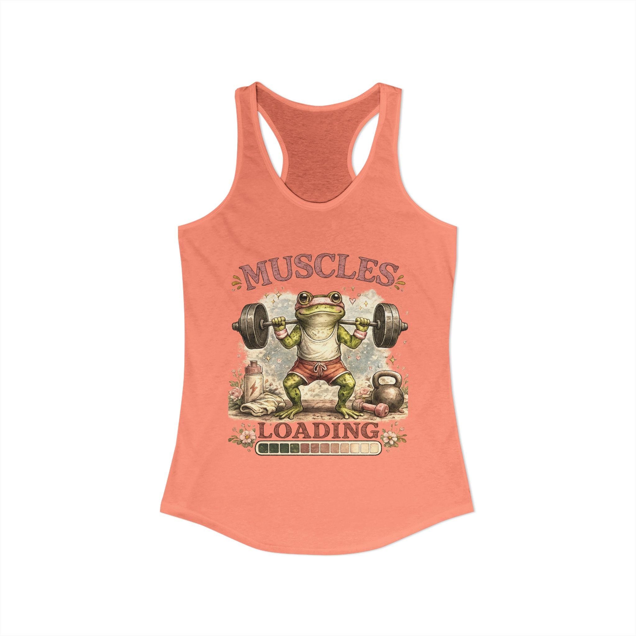 Muscles Loading Women's Ideal Racerback Tank