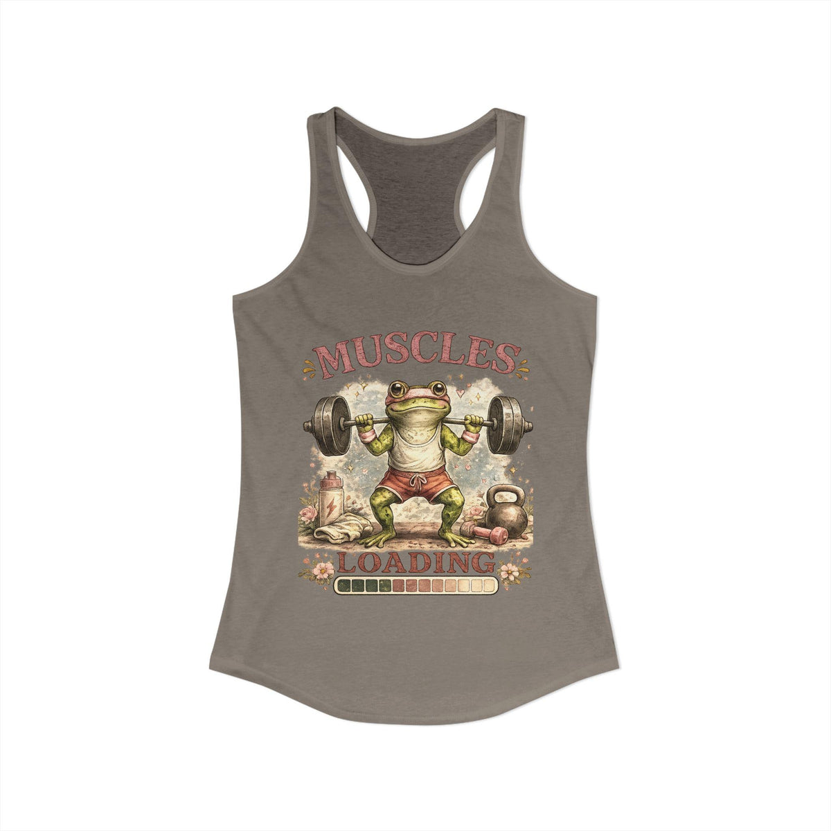 Muscles Loading Women's Ideal Racerback Tank