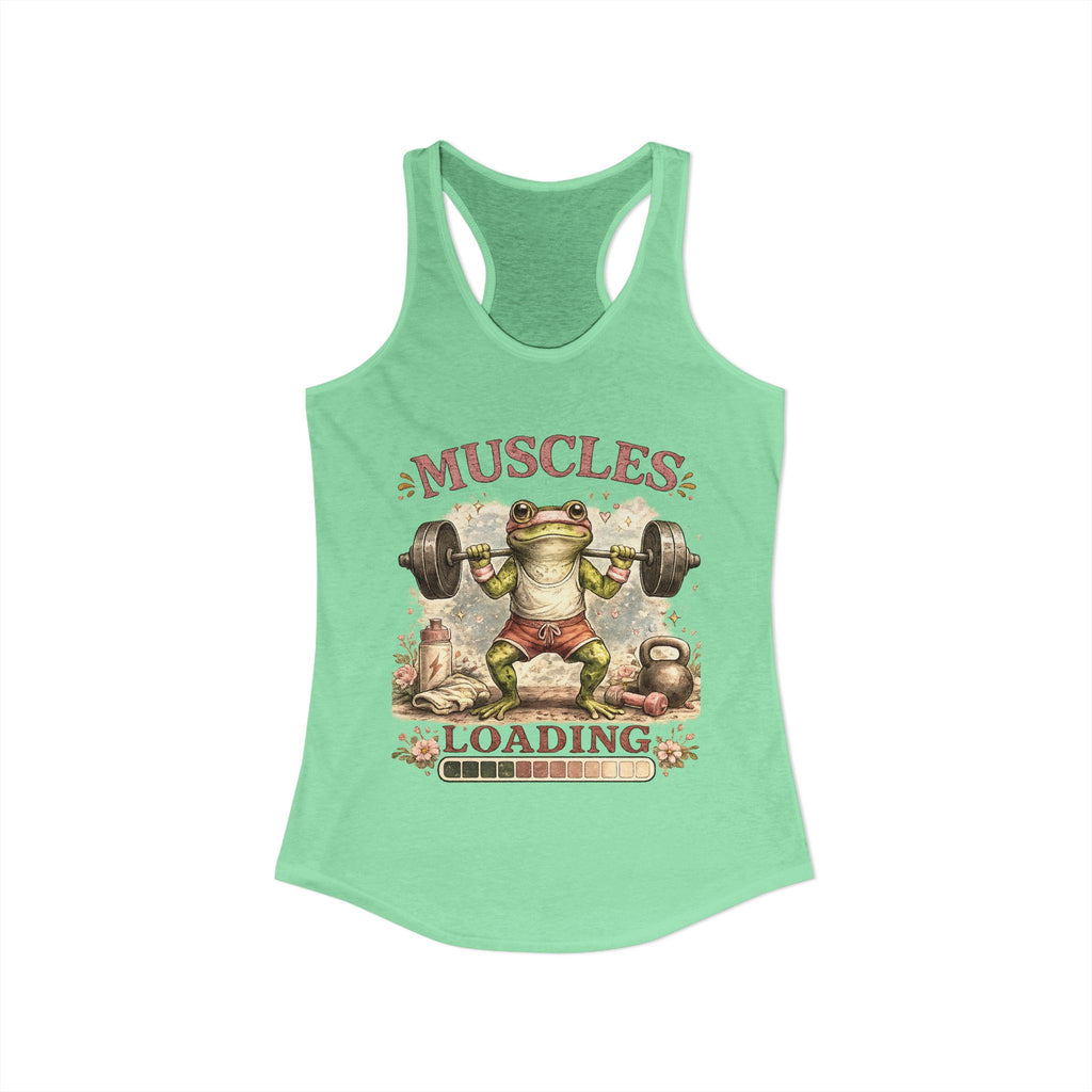 Muscles Loading Women's Ideal Racerback Tank