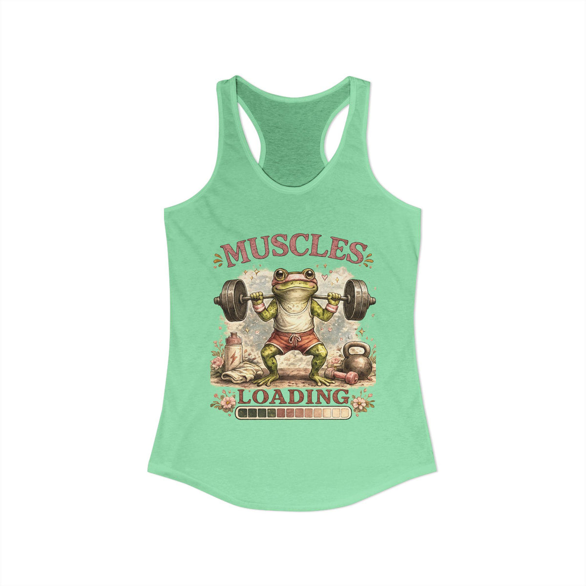 Muscles Loading Women's Ideal Racerback Tank