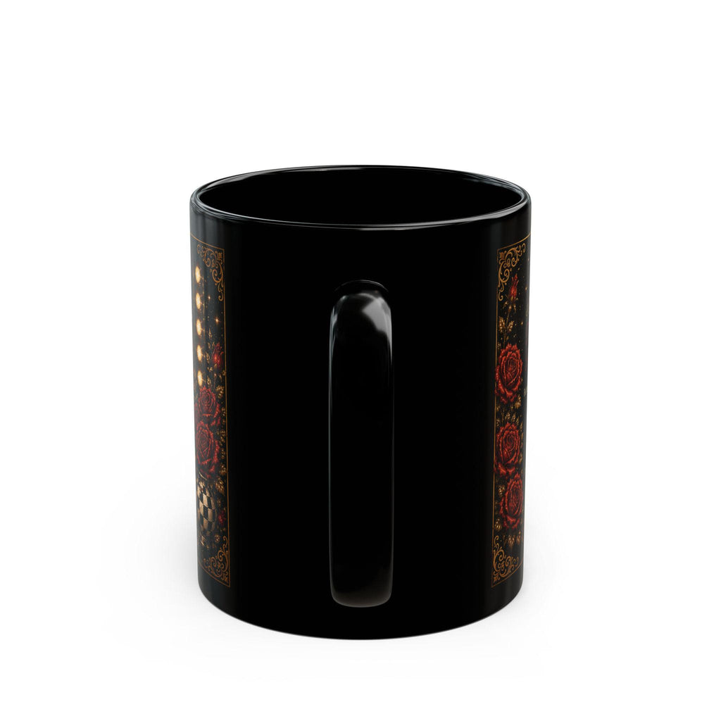 Favorite Aunties ducks vintage theater mug | Black Ceramic Mug