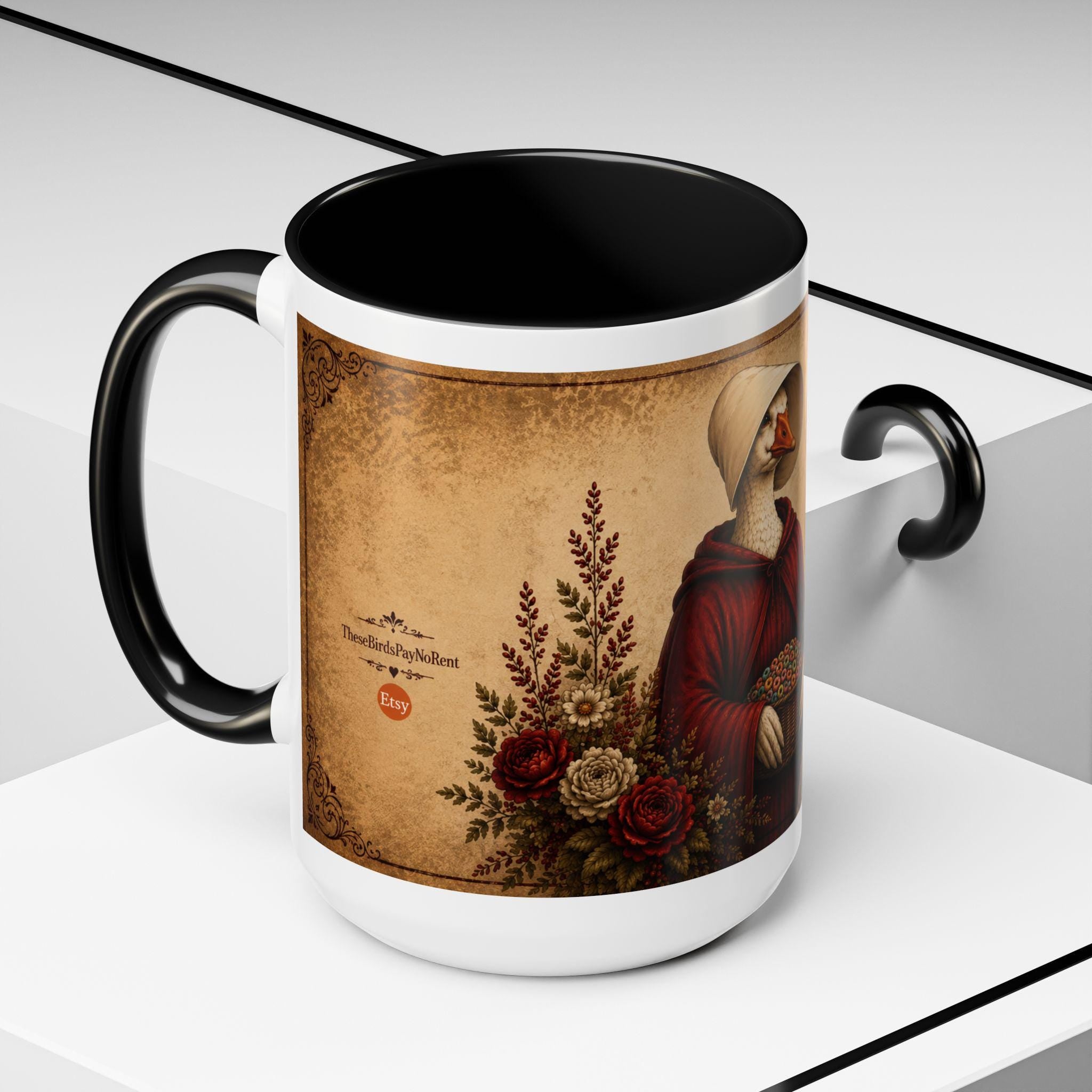 Blessed Be the Fruit Loops Goose Mug | Accent Coffee Mug