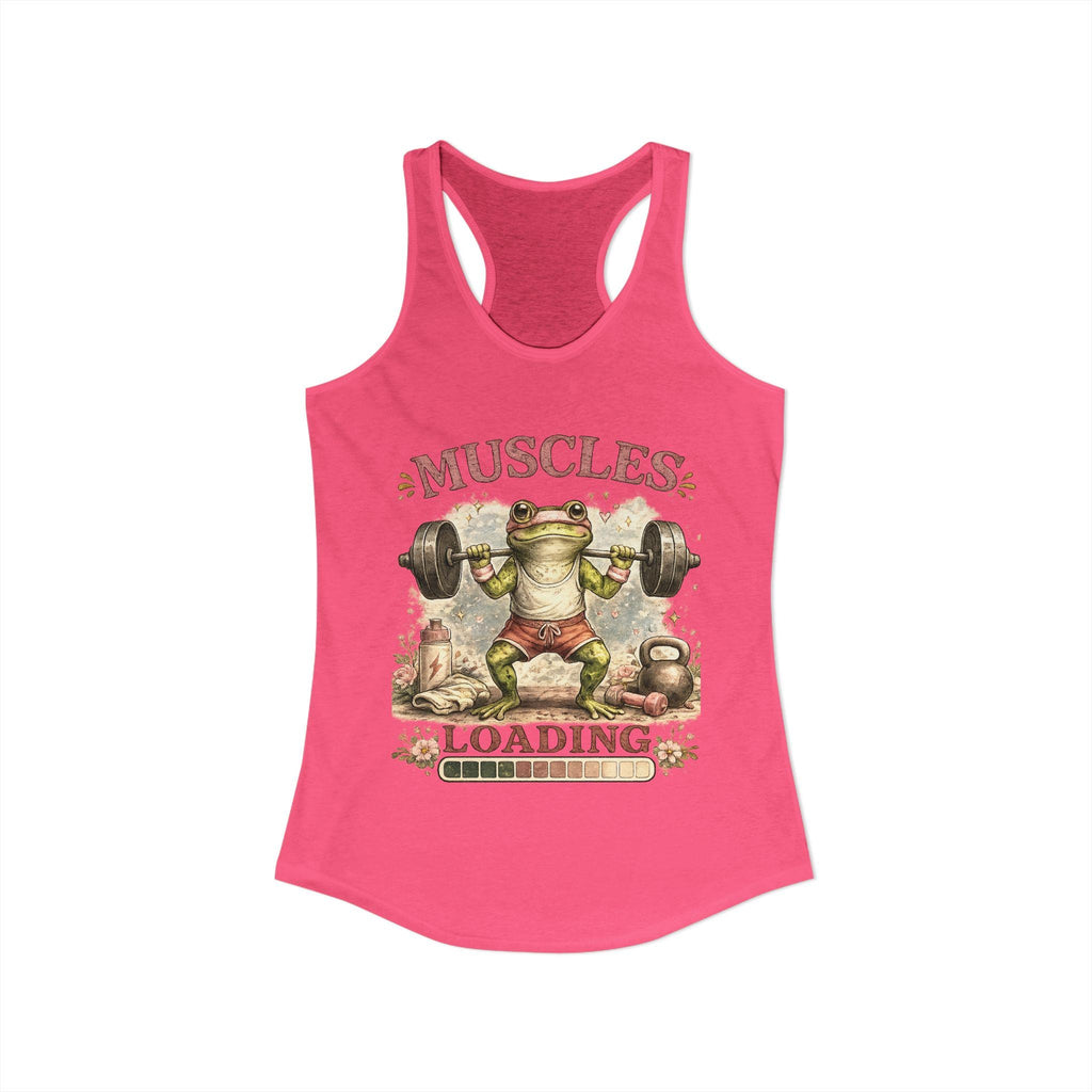 Muscles Loading Women's Ideal Racerback Tank