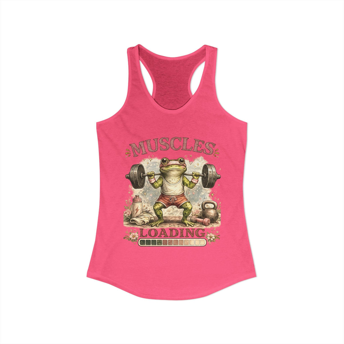 Muscles Loading Women's Ideal Racerback Tank