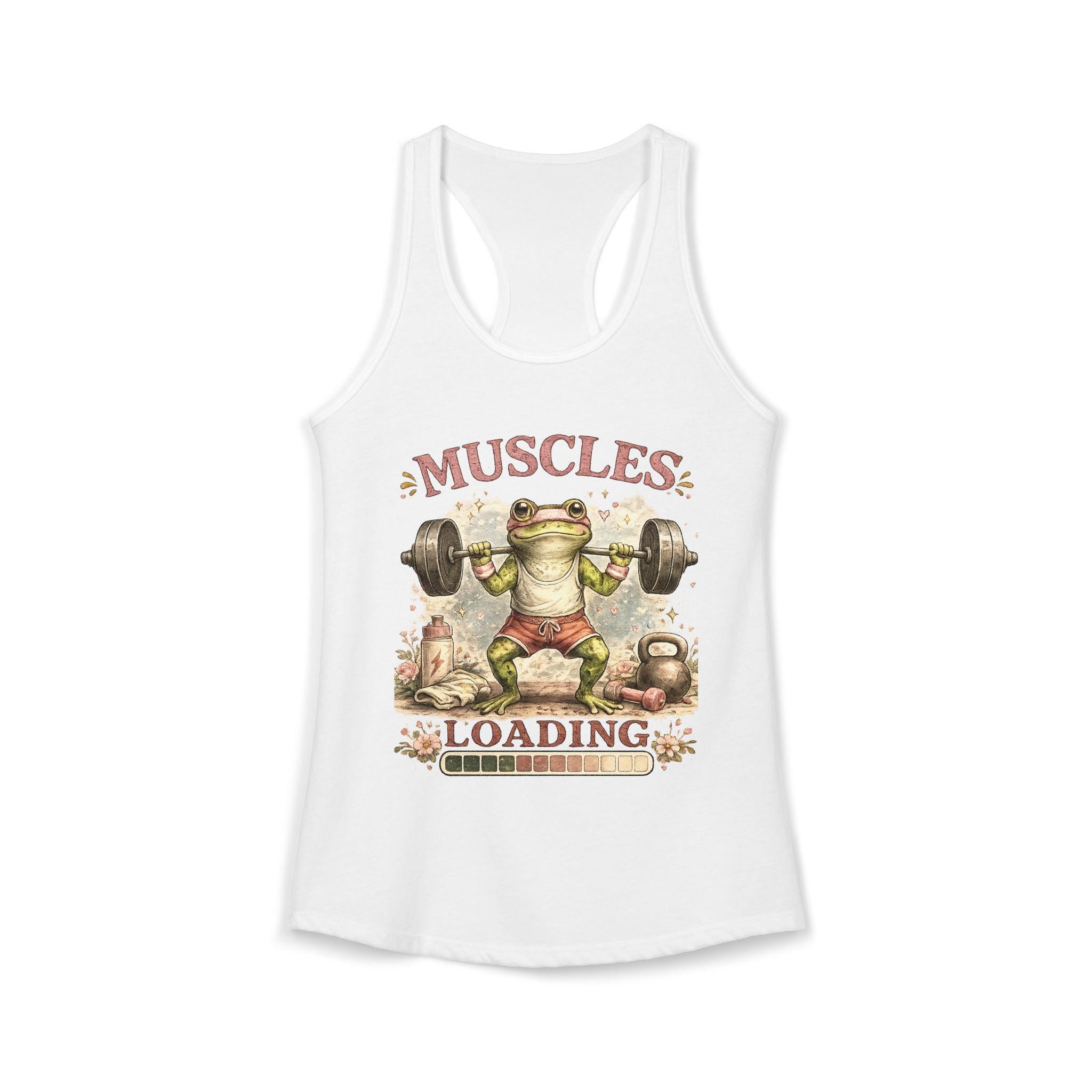 Muscles Loading Women's Ideal Racerback Tank