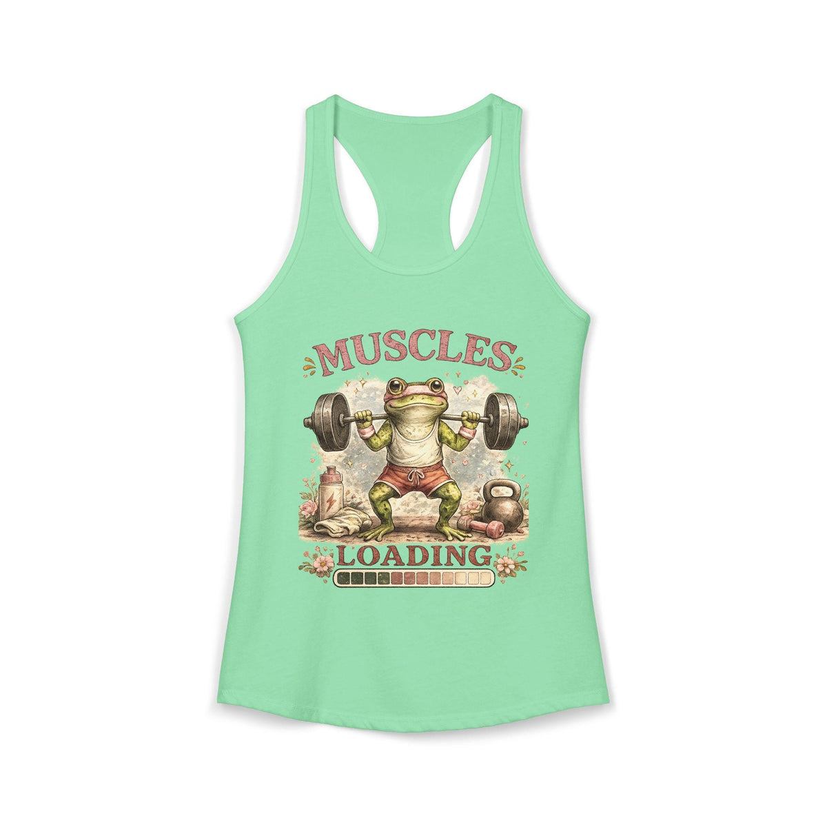 Muscles Loading Women's Ideal Racerback Tank