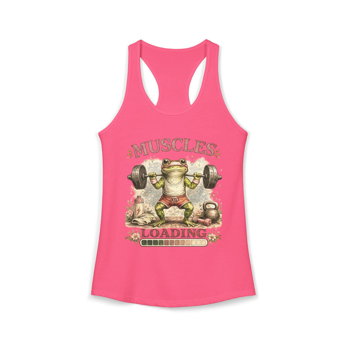 Muscles Loading Women's Ideal Racerback Tank