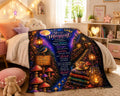 You Are Magical Velveteen Plush Blanket | Fairy Tree, Lanterns, Inspirational Quote