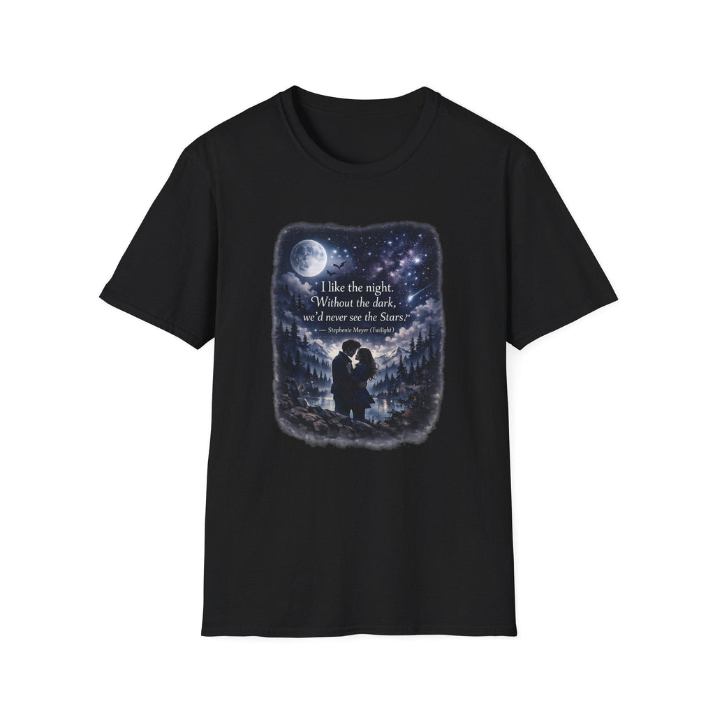 I Like the Night Stars T-Shirt | Night Sky Moon Quote Tee
