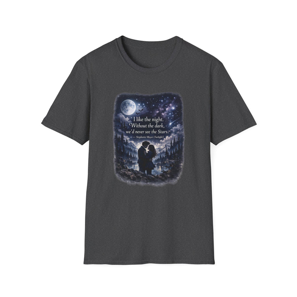 I Like the Night Stars T-Shirt | Night Sky Moon Quote Tee