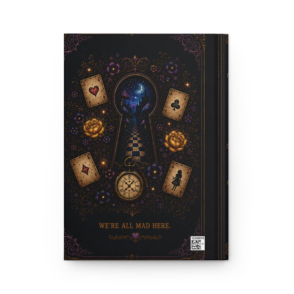Alice in Wonderland Quote Journal | Hardcover Notebook
